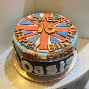 Personalised Oasis Cake